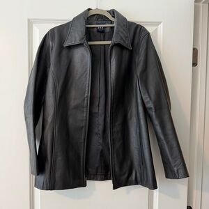 Vintage Gap 100% Genuine Leather Jacket